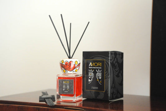 Fragranza Rosso Etna 100 ml con collare Ionico